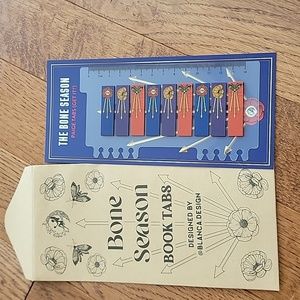 Fairyloot Bone Season book tabs NWT